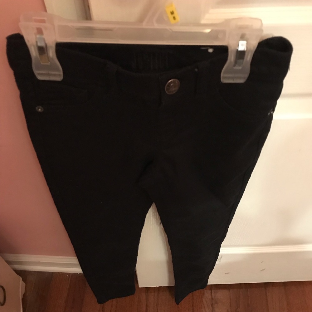 Justice Black Jeans